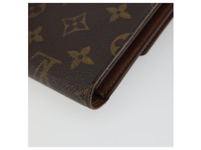 LOUIS VUITTON Monogram Porte Tresor Etui Papie Wallet M61202 LV Auth 188664A Monogramma - vista 15