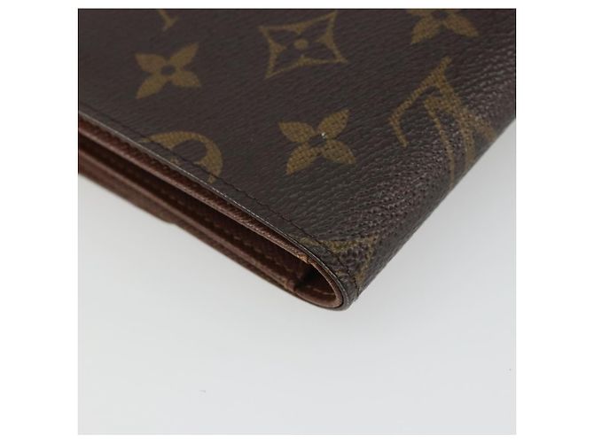 LOUIS VUITTON Monogram Porte Tresor Etui Papie Wallet M61202 LV Auth 188664A Monogramma - vista 16