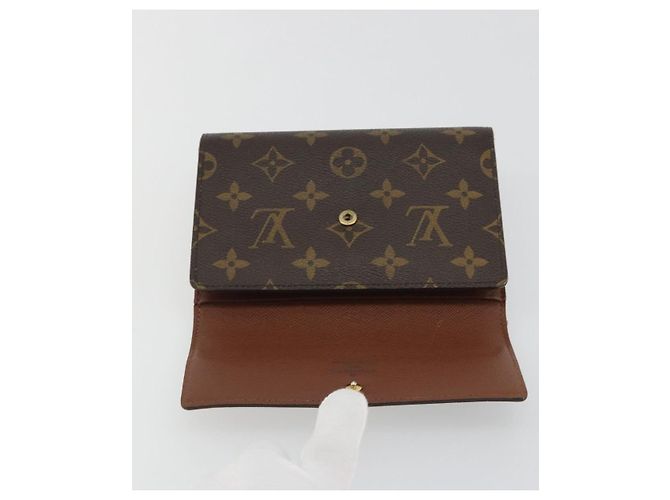 LOUIS VUITTON Monogram Porte Tresor Etui Papie Wallet M61202 LV Auth 188664A Monogramma - vista 18