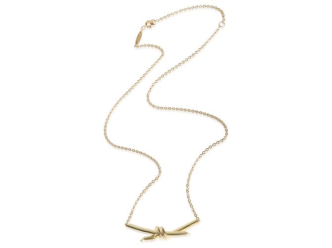 Collana Knot in oro giallo Tiffany & Co. - vista 3