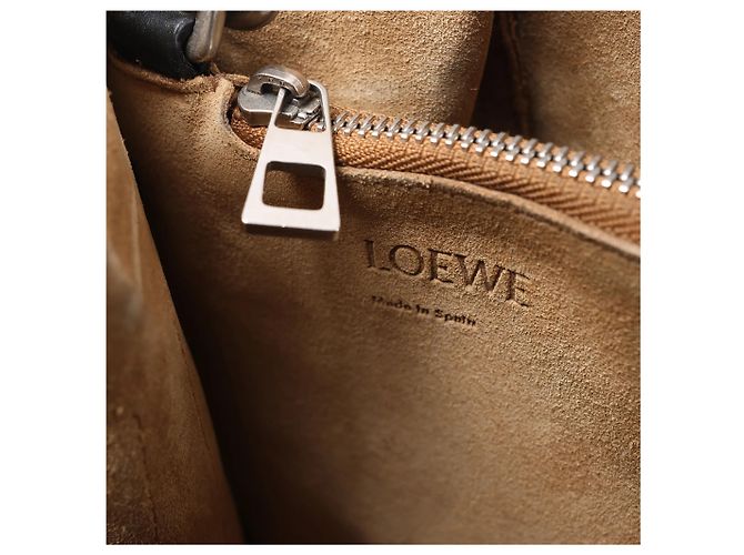 Borsa a mano 2Way in pelle LOEWE Gate Top Handle nera Marrone - vista 10
