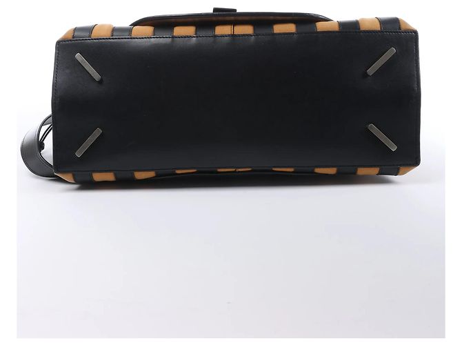Borsa a mano 2Way in pelle LOEWE Gate Top Handle nera Marrone - vista 12