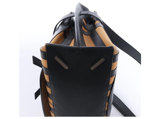 Borsa a mano 2Way in pelle LOEWE Gate Top Handle nera Marrone - vista 13
