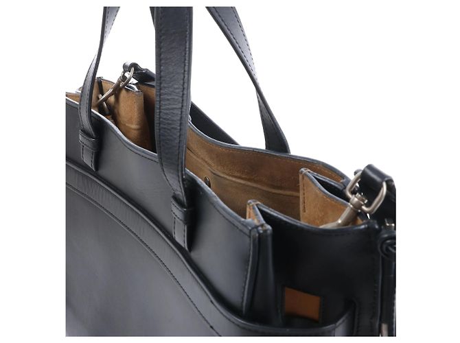 Borsa a mano 2Way in pelle LOEWE Gate Top Handle nera Marrone - vista 5