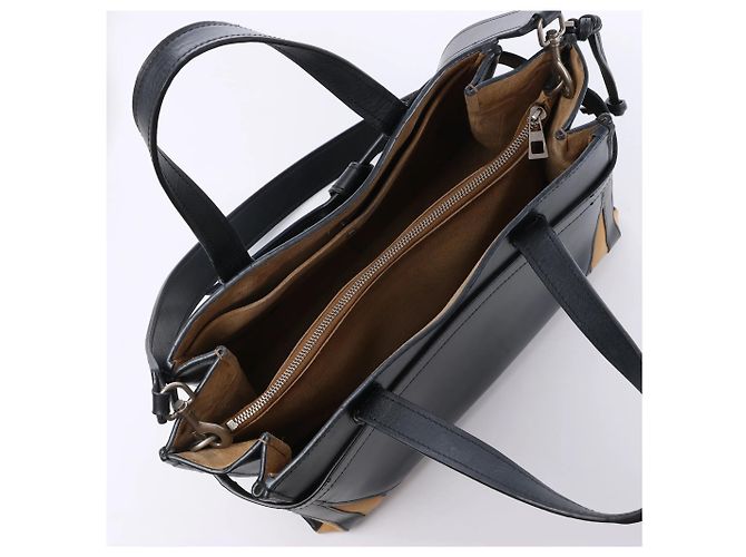 Borsa a mano 2Way in pelle LOEWE Gate Top Handle nera Marrone - vista 8