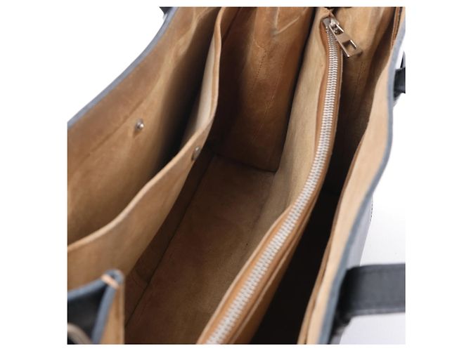 Borsa a mano 2Way in pelle LOEWE Gate Top Handle nera Marrone - vista 9