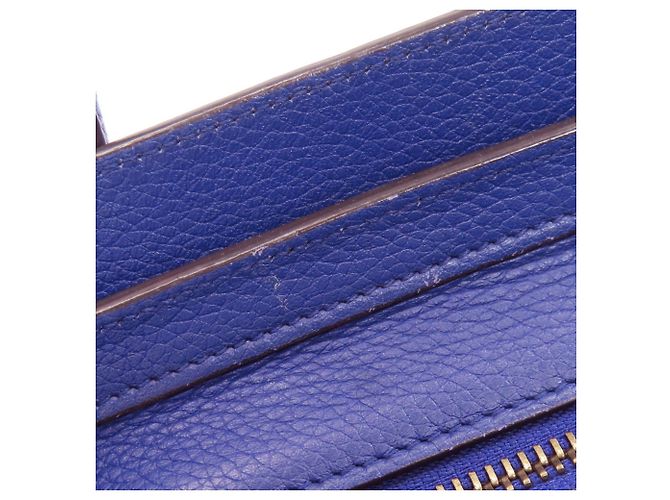 Céline Borsa a 2 vie Nano Luggage Celine Blu - vista 10