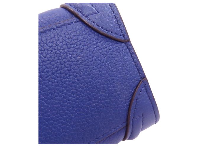 Céline Borsa a 2 vie Nano Luggage Celine Blu - vista 12