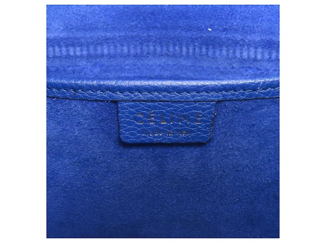 Céline Borsa a 2 vie Nano Luggage Celine Blu - vista 6