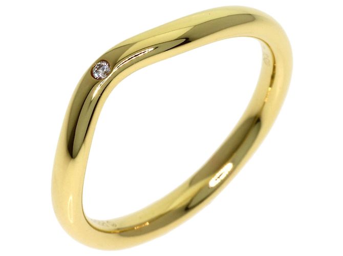 Tiffany & Co. 18K Gelbgold Diamantring - Ansicht 2
