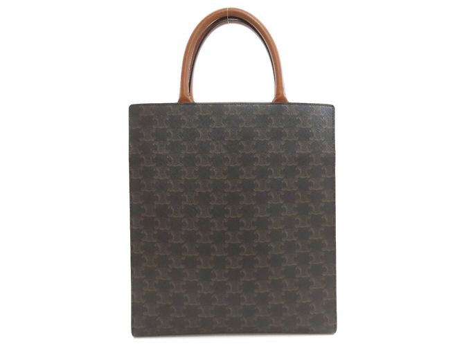 Céline Celine Vertical Cabas 2-Way Handtasche Braun Dunkelbraun - Ansicht 2