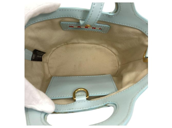 Borsa 2 Way Marni Tropicalia Blu chiaro - vista 5