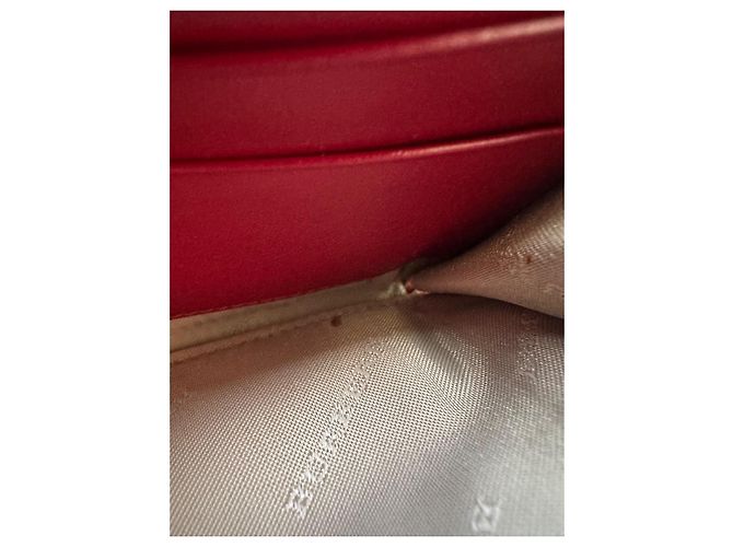 Burberry Check leather and canvas wallet Brown Black Red Beige - view 11