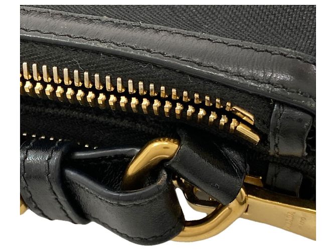 Prada 1BH046 Borsa a Spalla Ribbon Nero - vista 12
