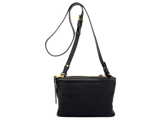 Prada 1BH046 Borsa a Spalla Ribbon Nero - vista 2