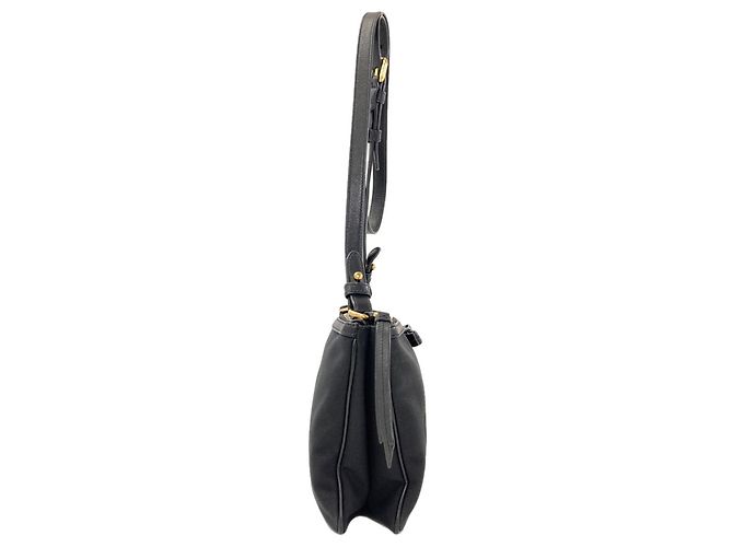 Prada 1BH046 Borsa a Spalla Ribbon Nero - vista 3