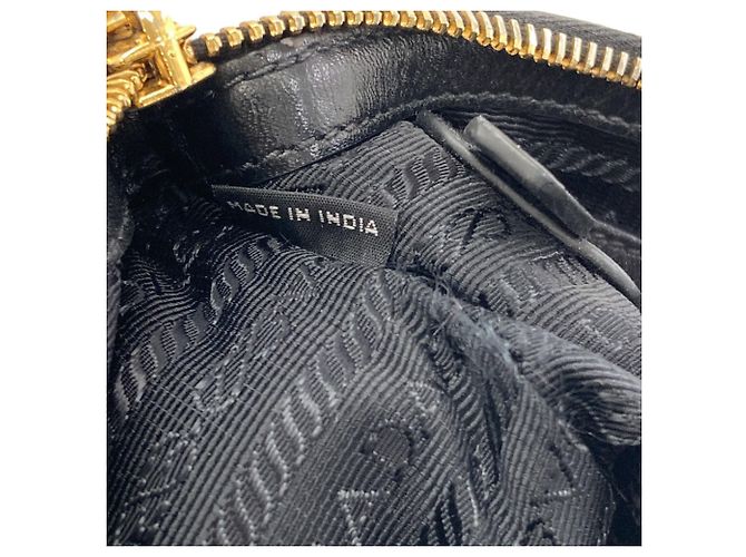 Prada 1BH046 Borsa a Spalla Ribbon Nero - vista 8