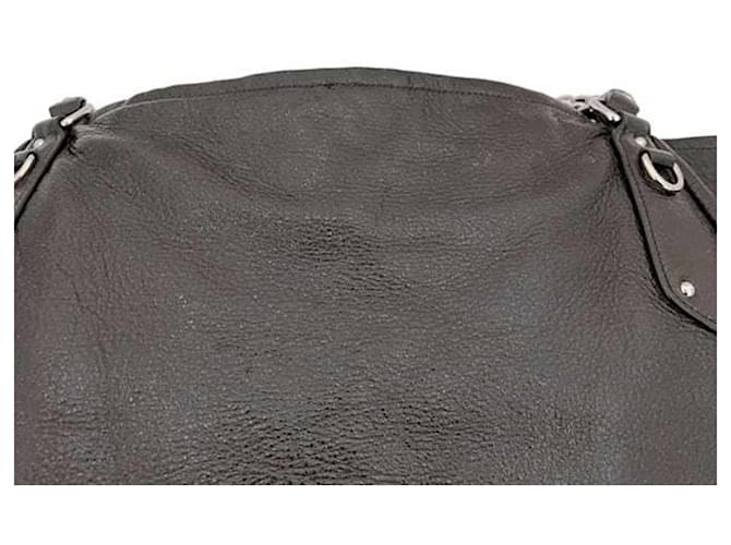 Borsa Tote Prada Chain marrone - vista 8