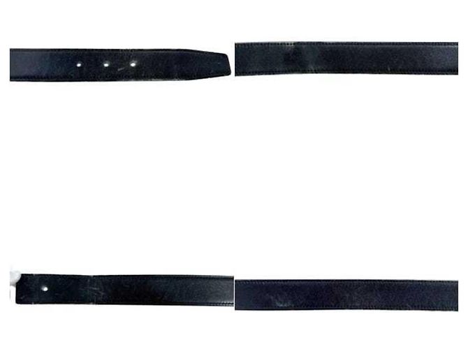Constance Hermès Cintura H Hermes in nero e marrone - vista 5