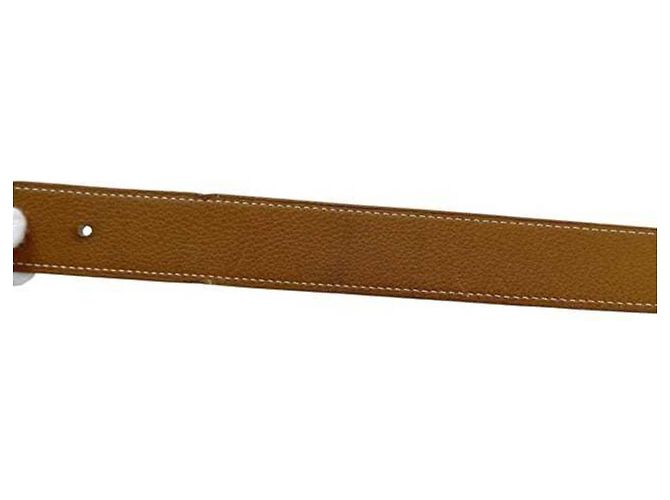 Constance Hermès Cintura H Hermes in nero e marrone - vista 9