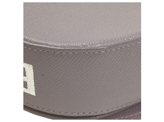 Borsa a tracolla in pelle grigia Balenciaga Marrone - vista 16