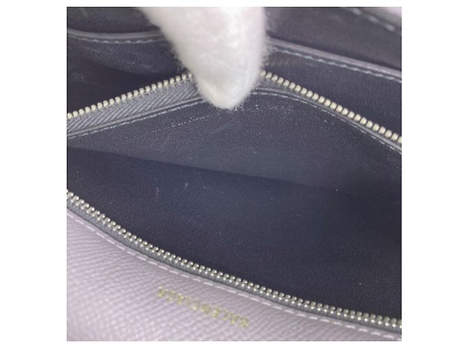 Borsa a tracolla in pelle grigia Balenciaga Marrone - vista 8