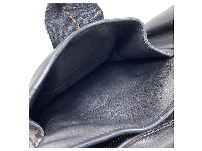 Hermès Hermes Caravan Horizontal PM Handtasche Schwarz - Ansicht 9