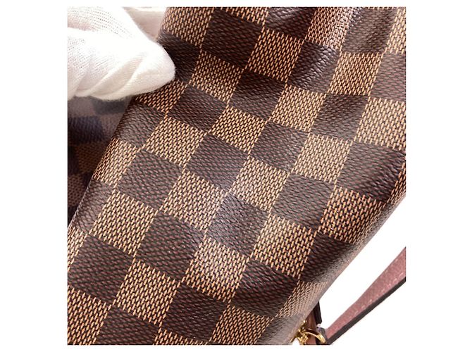 Zaino Louis Vuitton Clapton Damier ebene - vista 13
