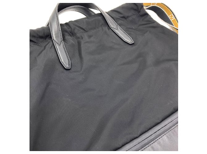 Fendi Nylon 2-Way Rucksack Schwarz - Ansicht 10