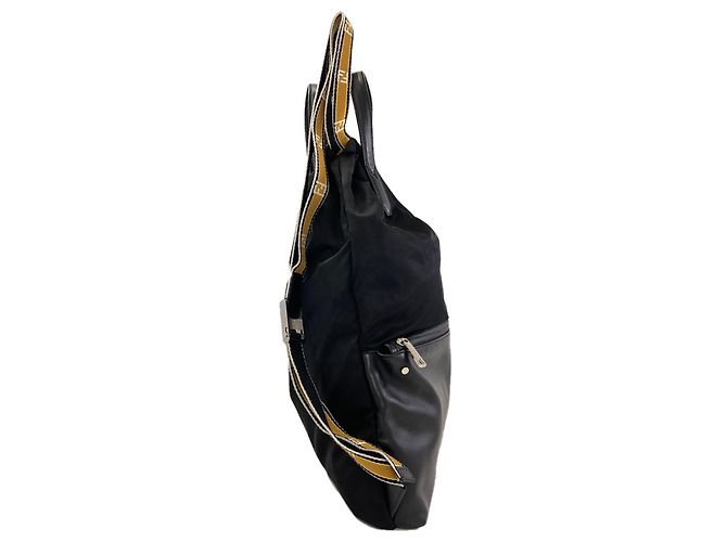 Fendi Nylon 2-Way Rucksack Schwarz - Ansicht 3