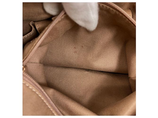 Céline Celine Macadam Muster Canvas Tote Bag Beige - Ansicht 10