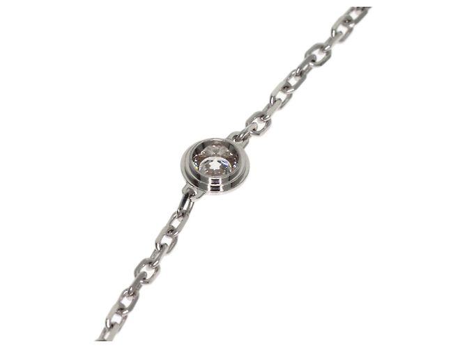 Bracciale Cartier Damour Diamants Légers SM Diamond Bianco - vista 3