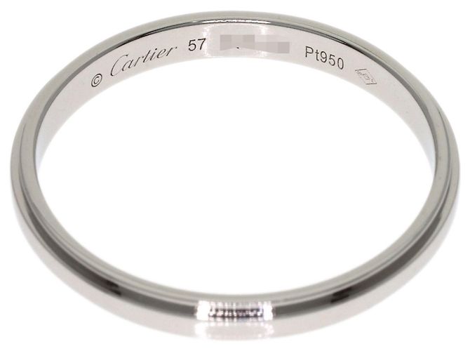 Cartier Damour #57 Platinring - Ansicht 4