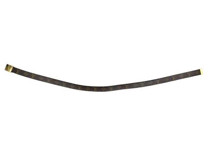 Louis Vuitton Monogram Canvas Standard Belt Brown - view 3
