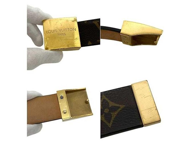 Louis Vuitton Monogram Canvas Standard Belt Brown - view 6