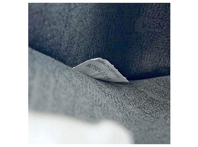 Clutch in pelle Bottega Veneta Nero Verde Cachi - vista 7