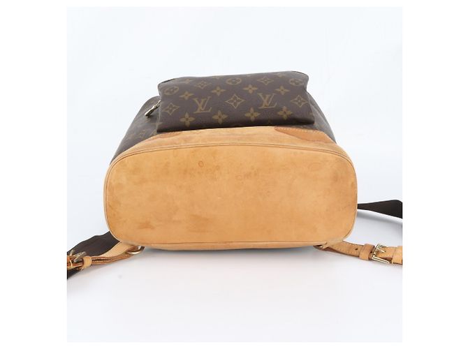 Zaino Louis Vuitton Monogram Montsouris GM Marrone Monogramma - vista 6