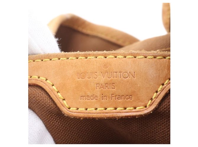 Zaino Louis Vuitton Monogram Montsouris GM Marrone Monogramma - vista 8