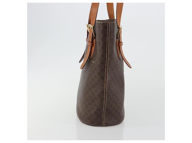 Céline Celine Vintage Macadam Canvas Marrone - vista 4