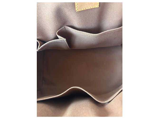 Borsa a mano Louis Vuitton Tivoli Marrone Pelle Oro D'oro - vista 11