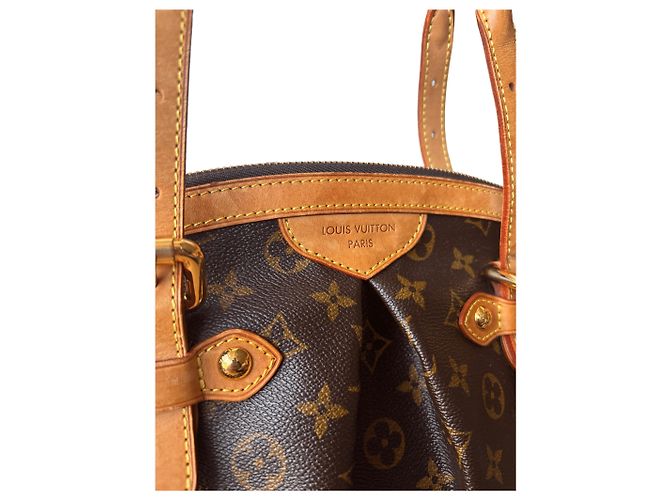 Borsa a mano Louis Vuitton Tivoli Marrone Pelle Oro D'oro - vista 3
