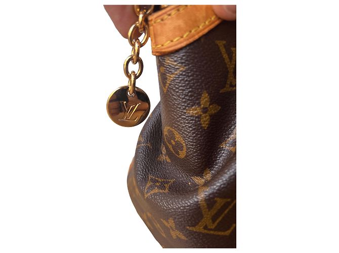 Borsa a mano Louis Vuitton Tivoli Marrone Pelle Oro D'oro - vista 6