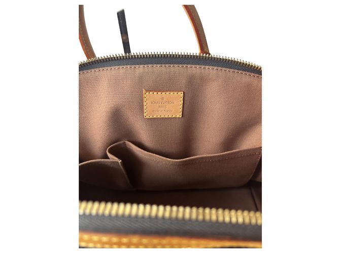 Borsa a mano Louis Vuitton Tivoli Marrone Pelle Oro D'oro - vista 8