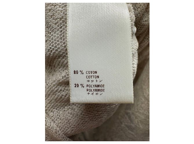 Top ajustado de encaje beige Louis Vuitton Talla 36 Segunda mano - vista 5