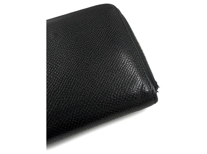Hermès Hermes Azap Long Classic Round Wallet Black - view 10