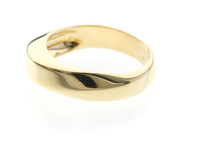 Tiffany & Co Anello Tiffany Knife-edge in oro giallo 18K D'oro - vista 2