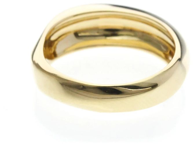 Tiffany & Co Anello Tiffany Knife-edge in oro giallo 18K D'oro - vista 3