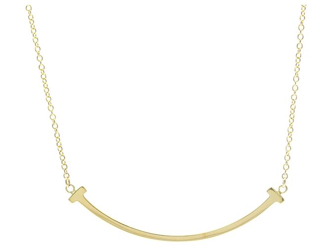 Tiffany & Co Collana Tiffany T Smile di piccole dimensioni D'oro - vista 2