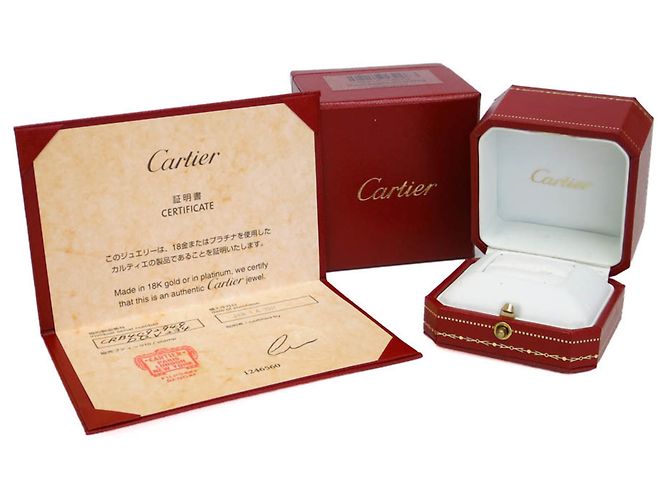 Cartier Ballerina Ehering aus Platin Silber - Ansicht 10