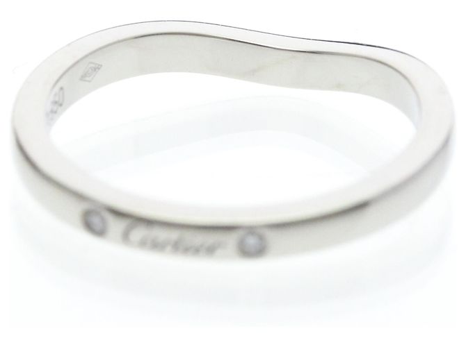 Cartier Ballerina Ehering aus Platin Silber - Ansicht 7